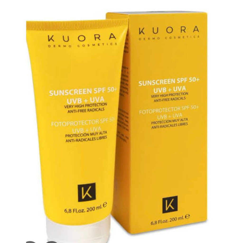 Kuora Sunscreen SPF50+UVB+UVA 200ml | Shopee Philippines