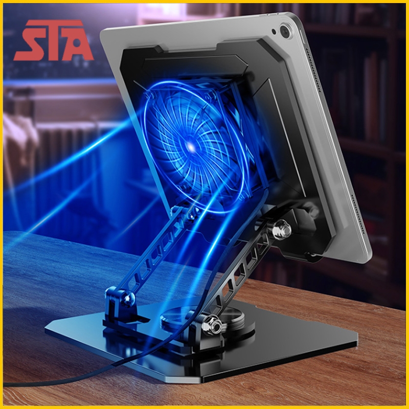 STA 360° Rotation Adjustment Foldable Laptop Mount laptop Mount With ...