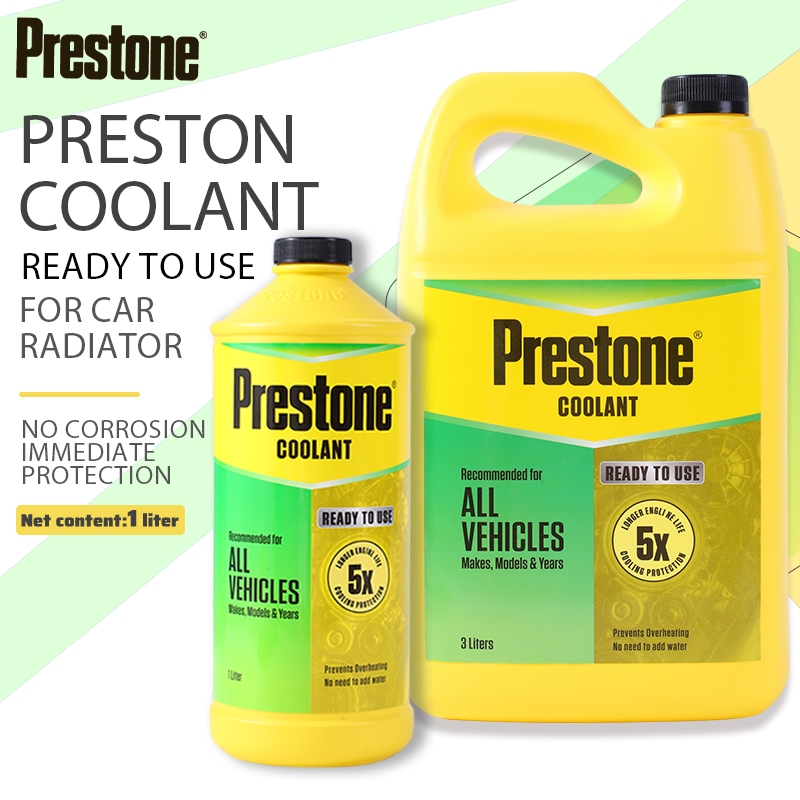 Prestone Coolant Ready To Use 1L&3L Overheating Rust Coolant high ...