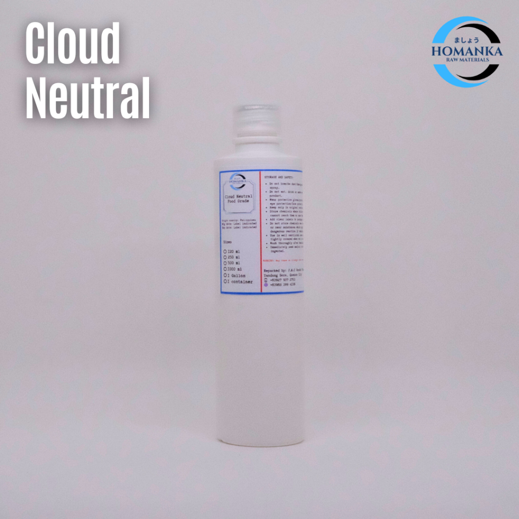 Cloud Neutral – Cloudifier (Concentrated food ingredient) | Shopee ...