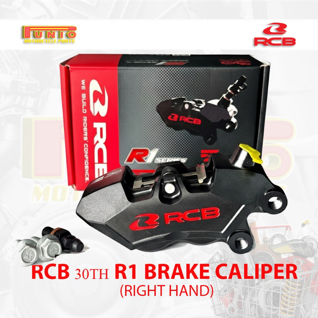 NEW! RCB 30th R1 BRAKE CALIPER (RIGHT HAND & LEFT HAND) YAMAHA AND ...