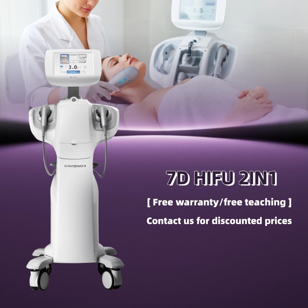 7D HIFU 2IN1 Face & Body Slimming Machine Skin Tightening,RF Ultrasound ...