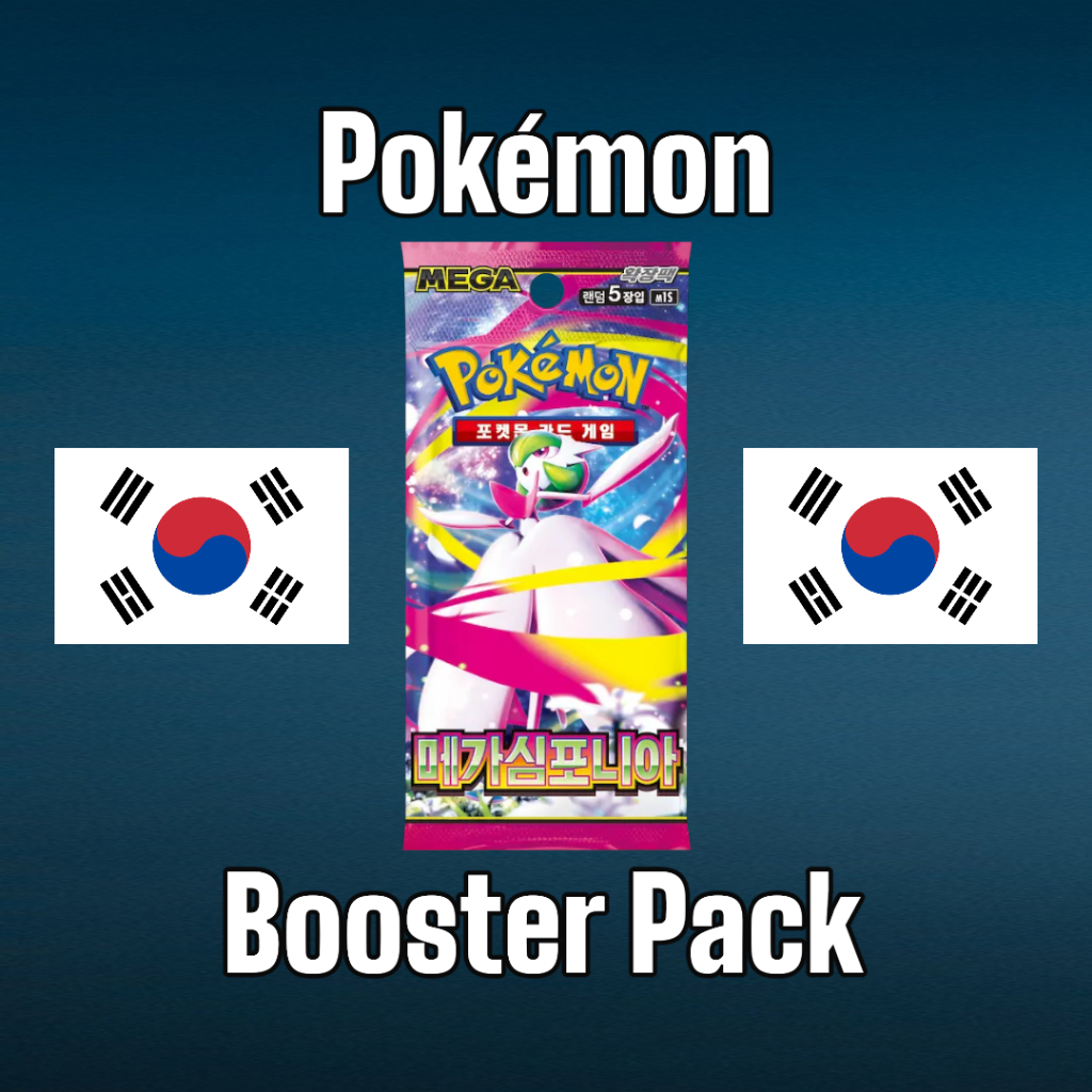 korean metal raiders booster box Pokémon Mega Symphonia Korean Booster Box