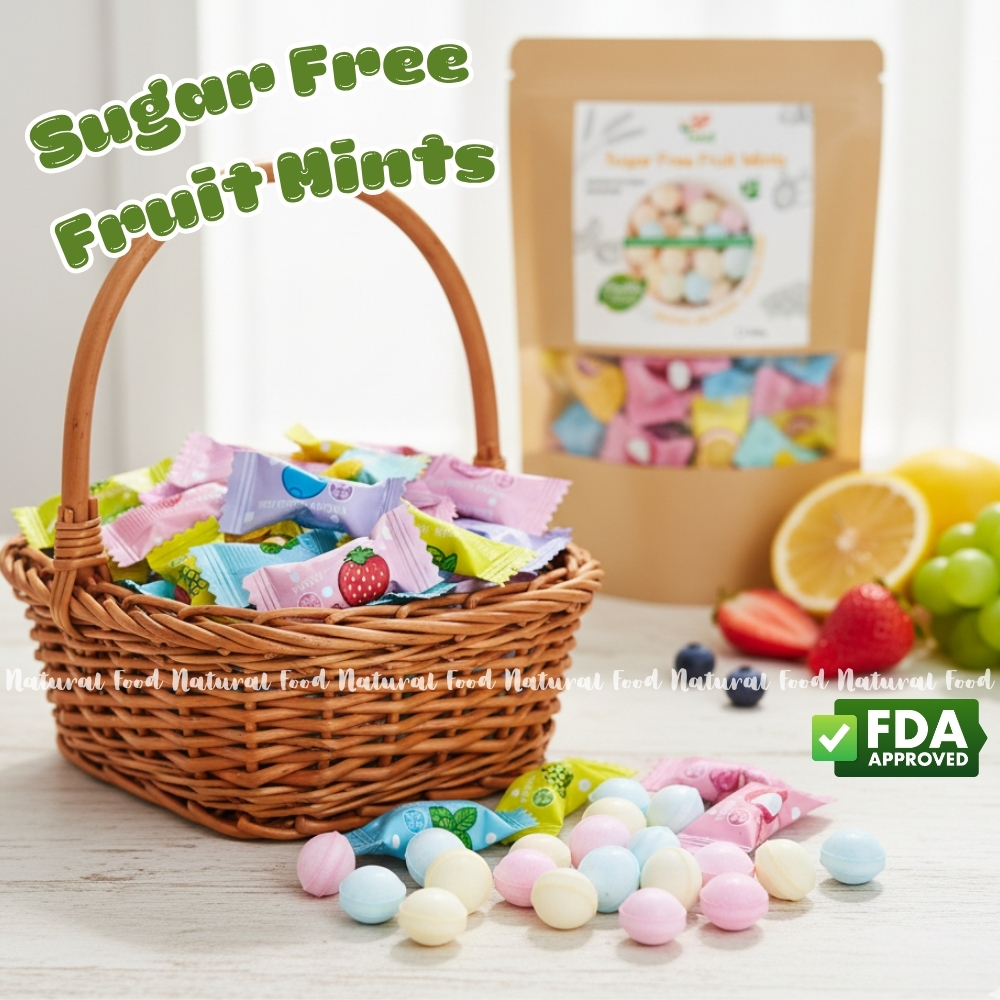 250g/pcs 【buy1 take 1】 Oral aroma Mint candy Sugar Free Assorted Fruit ...