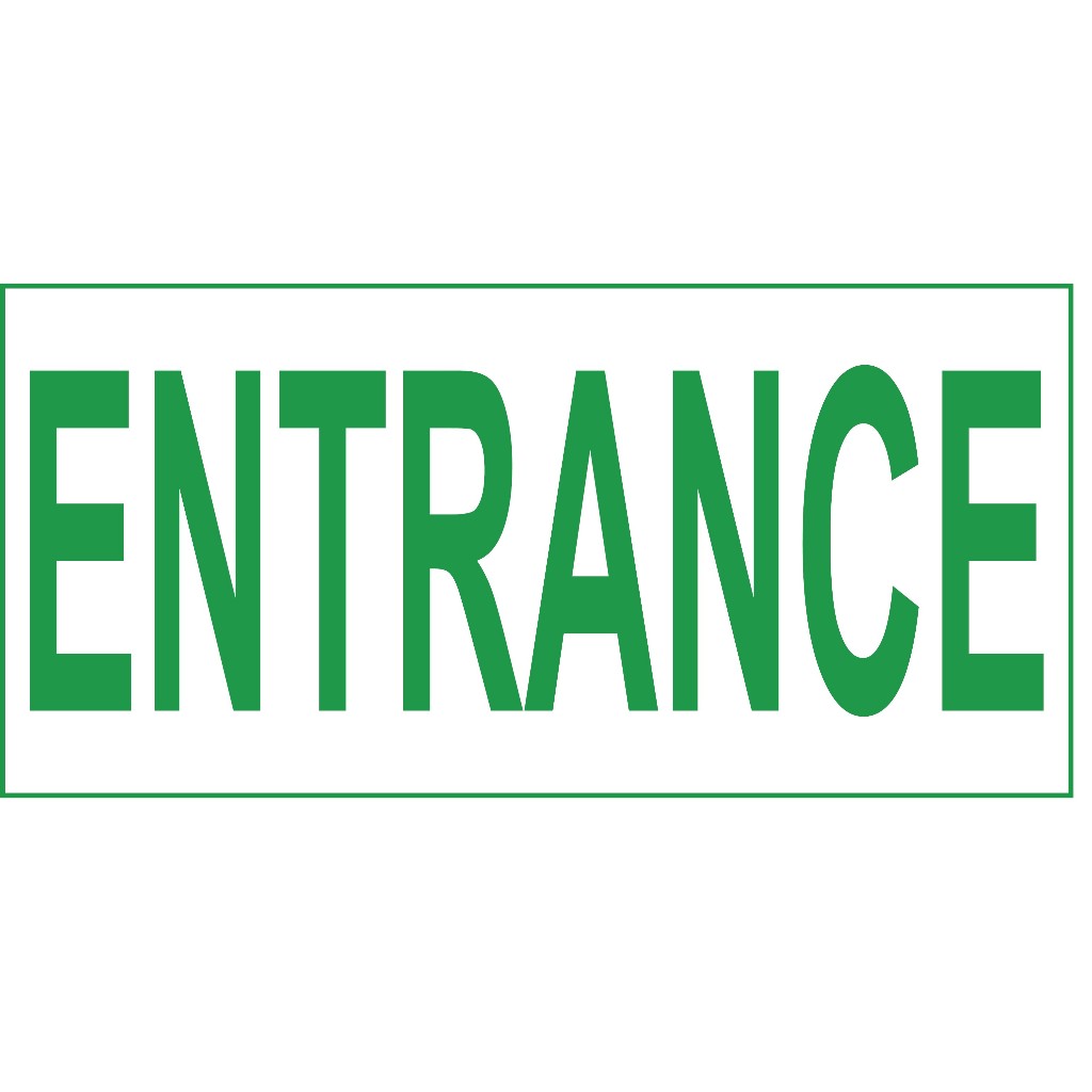 Shop entrance exit signage for Sale on Shopee Philippines