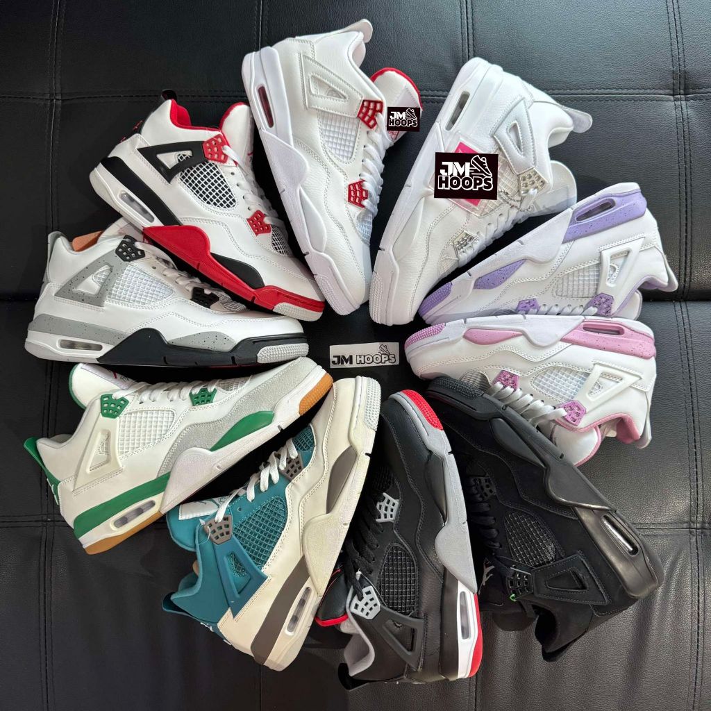 J0RDAN 4 - J4 Men Size Colorway Available Euro 41 to 45 With Free Socks ...