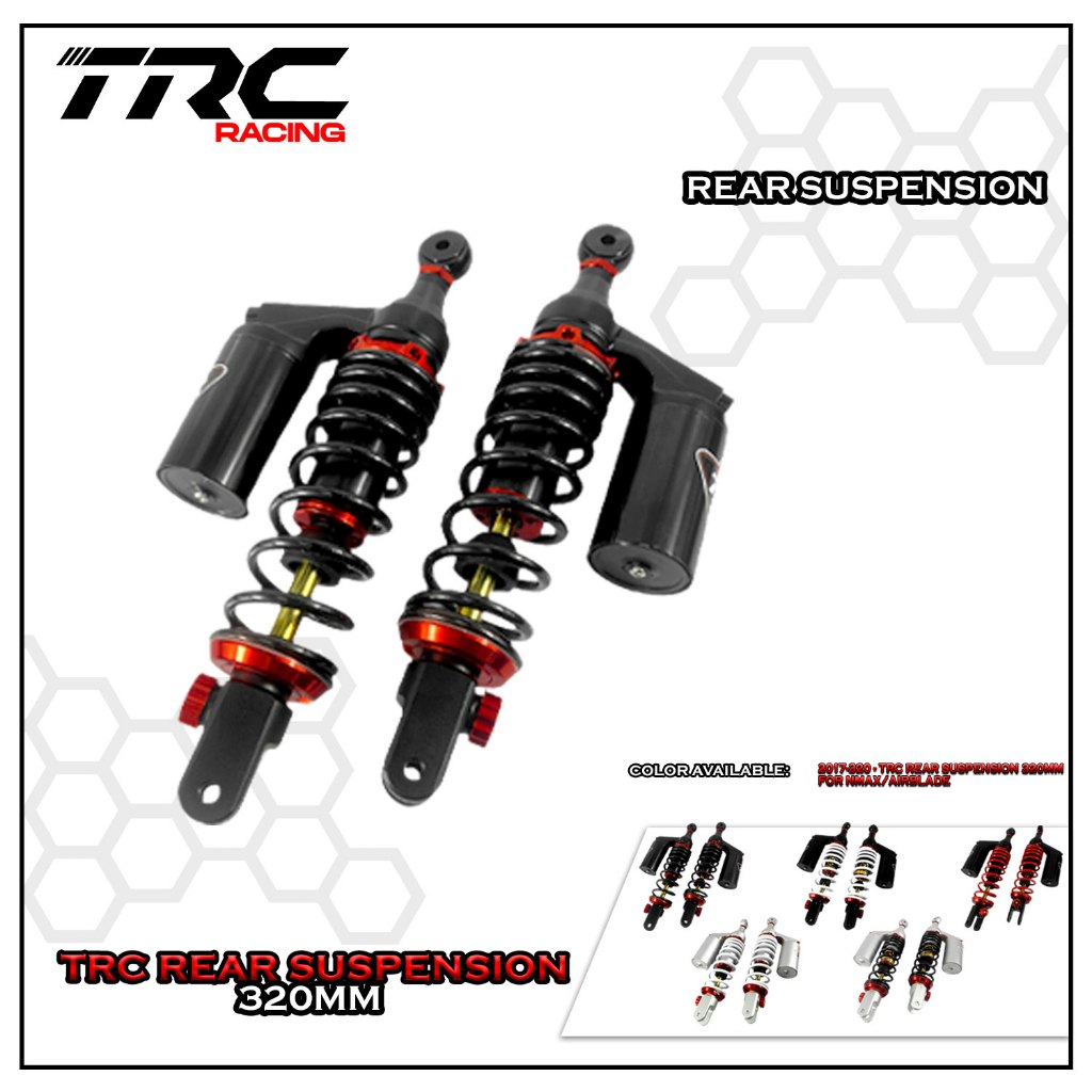 TRC Racing NG-SERIES ADJUSTABLE 320MM REAR SHOCK SUSPENSION FOR NMAX ...
