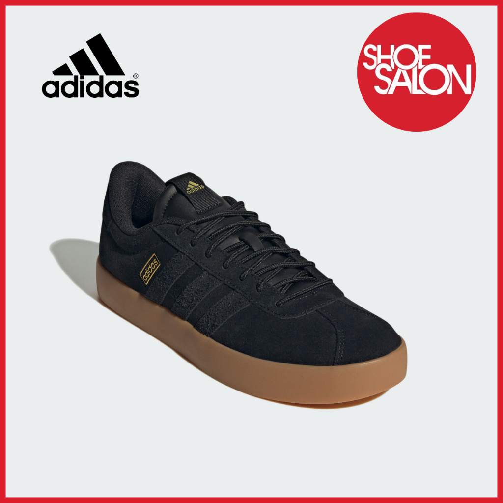 SHOE SALON Adidas VL Court 3.0 Men's Shoes Core Black/Gold Metallic ...