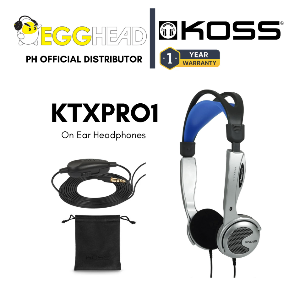 KOSS KTXPRO1 On Ear Headphones | Shopee Philippines