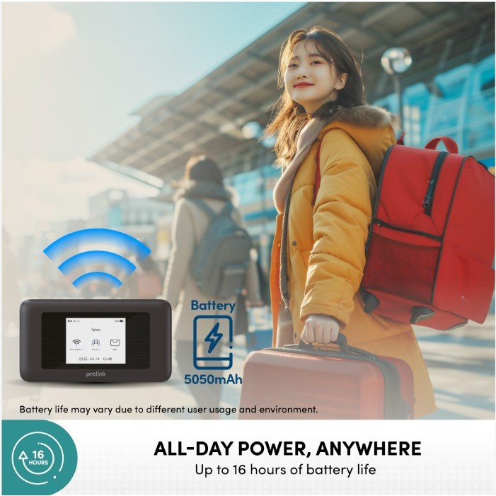 Prolink DL-7211 5G Wi-Fi 6 5G Mifi Router 5G Pocket Wifi Openline ...