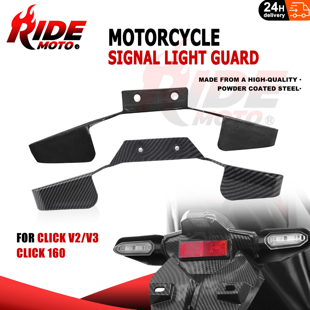HONDA CLICK V2 Click V3 160 SIGNAL LIGHT PROTECTOR COVER GUARD ...