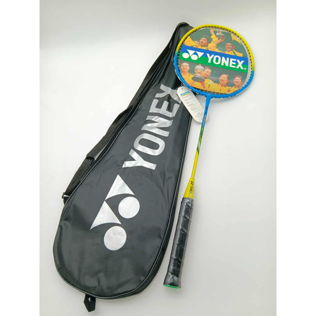 SINGLE BADMINTON RACKET (RANDOM COLORS) WITH FREE BAG EACH EACKET ...