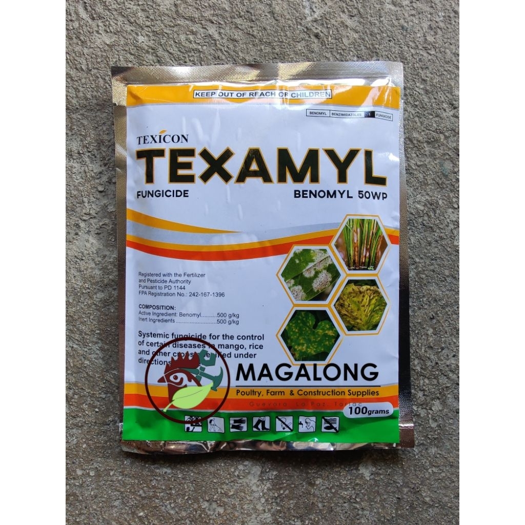 TEXAMYL 50 WP BENOMYL - 2 IN 1 SYSTEMIC FUNGICIDE Like Fungufree plus ...