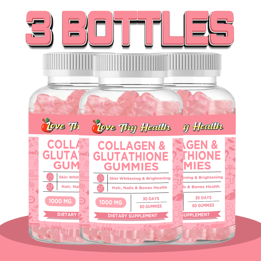 love thy health collagen and glutathione Love Thy Health Collagen & Glutathione Gummies - 60 gummies per bottle