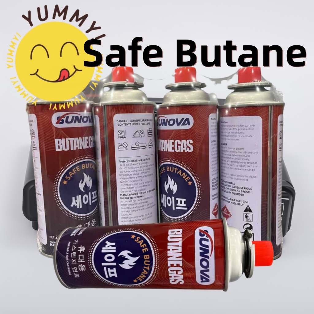 Sunova Butane Gas for portable gas stove - pack=4pcs×220g - korea gas ...