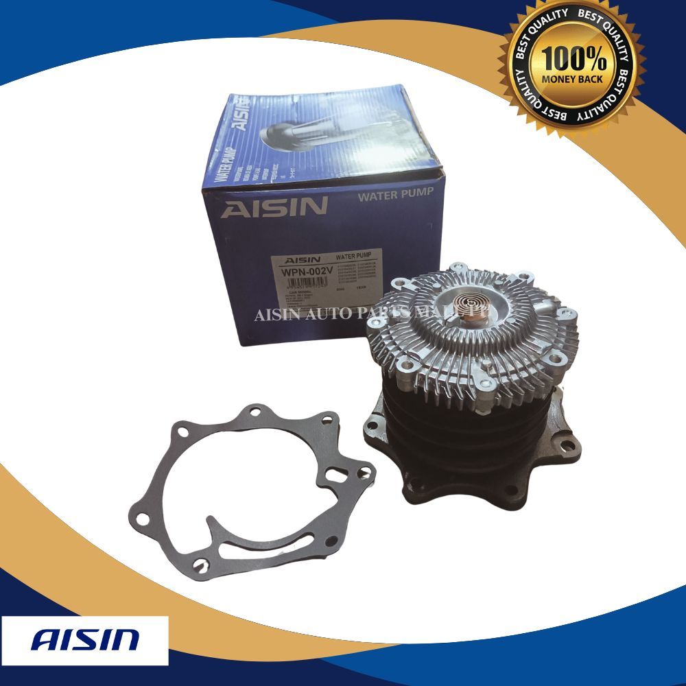 AISIN WATER PUMP for NISSAN FRONTIER TD27 1997-2004 MID-Pulley ...