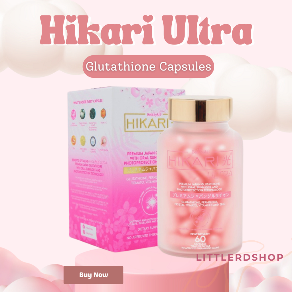 Shop hikari ultra glutathione for Sale on Shopee Philippines
