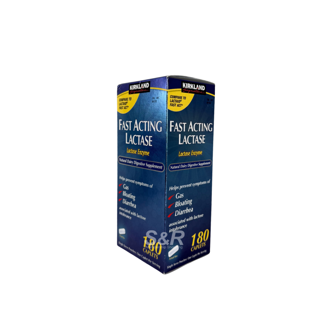 Kirkland Signature Fast Acting Lactase 180 caplets | Shopee Philippines