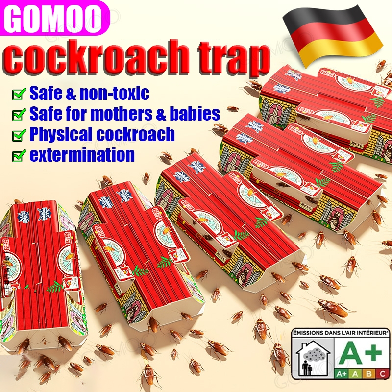 10/20Pcs/Box Cockroach Roach Traps Roach Bait Roach Motel Cockroach ...