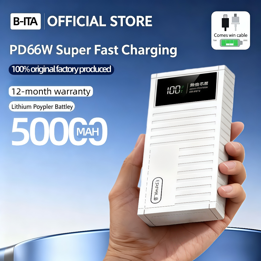 BIT Gift box gift PD 66W Powerbank 30000mAh 50000mAh iphone Fast Charge ...
