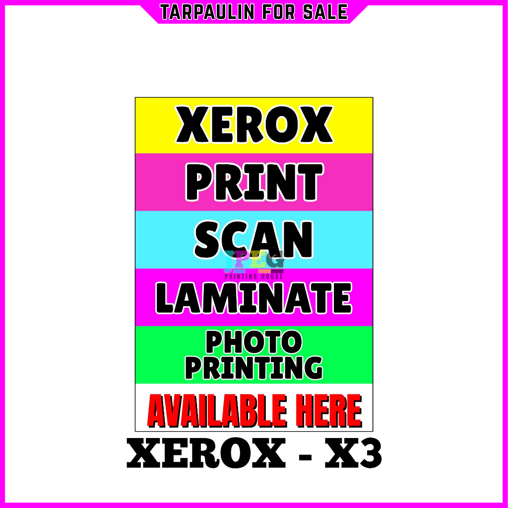 Shop xerox print scan signage for Sale on Shopee Philippines