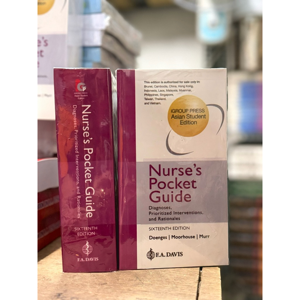 Nurse's pocket guide 16th edition C@2022 ( On hand) | Shopee Philippines