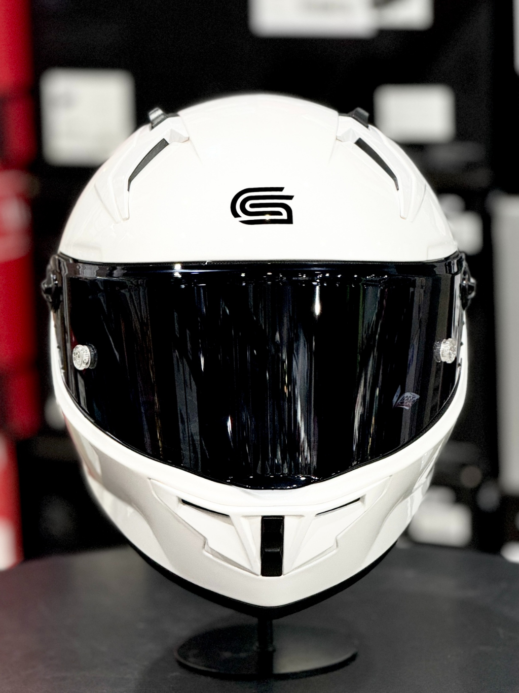 SEC Zephyr Full Face Single Visor Helmet for Motorcycle (Free Clear ...