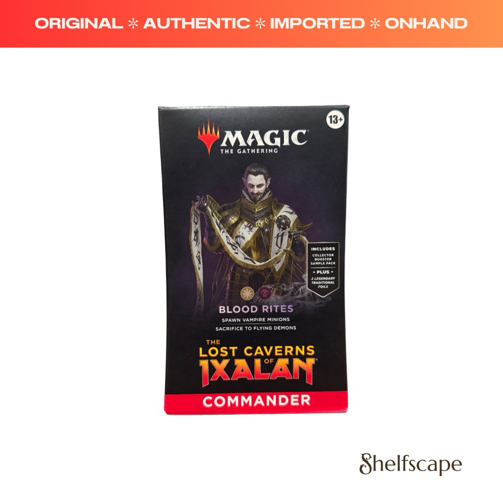 Magic The Gathering Lost Caverns of Ixalan Commander Deck - Blood Rites ...