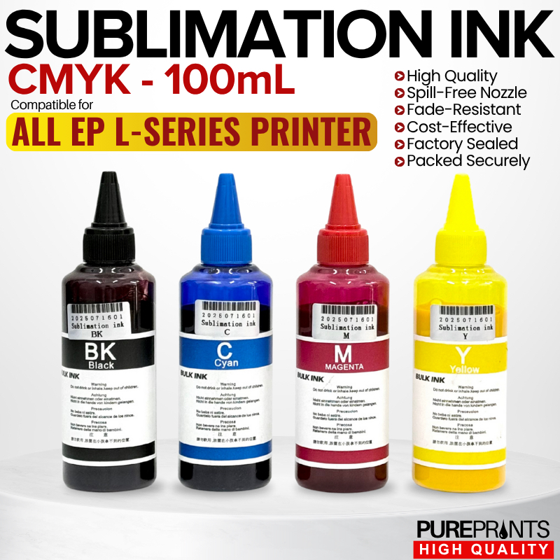 Sublimation Ink 100mL for Printer DX5 DX7 DX11 XP600 i1600 i3200 4720 ...