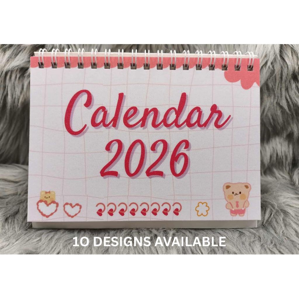 DESK CALENDAR 2026 #001 / 10 Designs / Actual Photos / A6 and A5 size ...