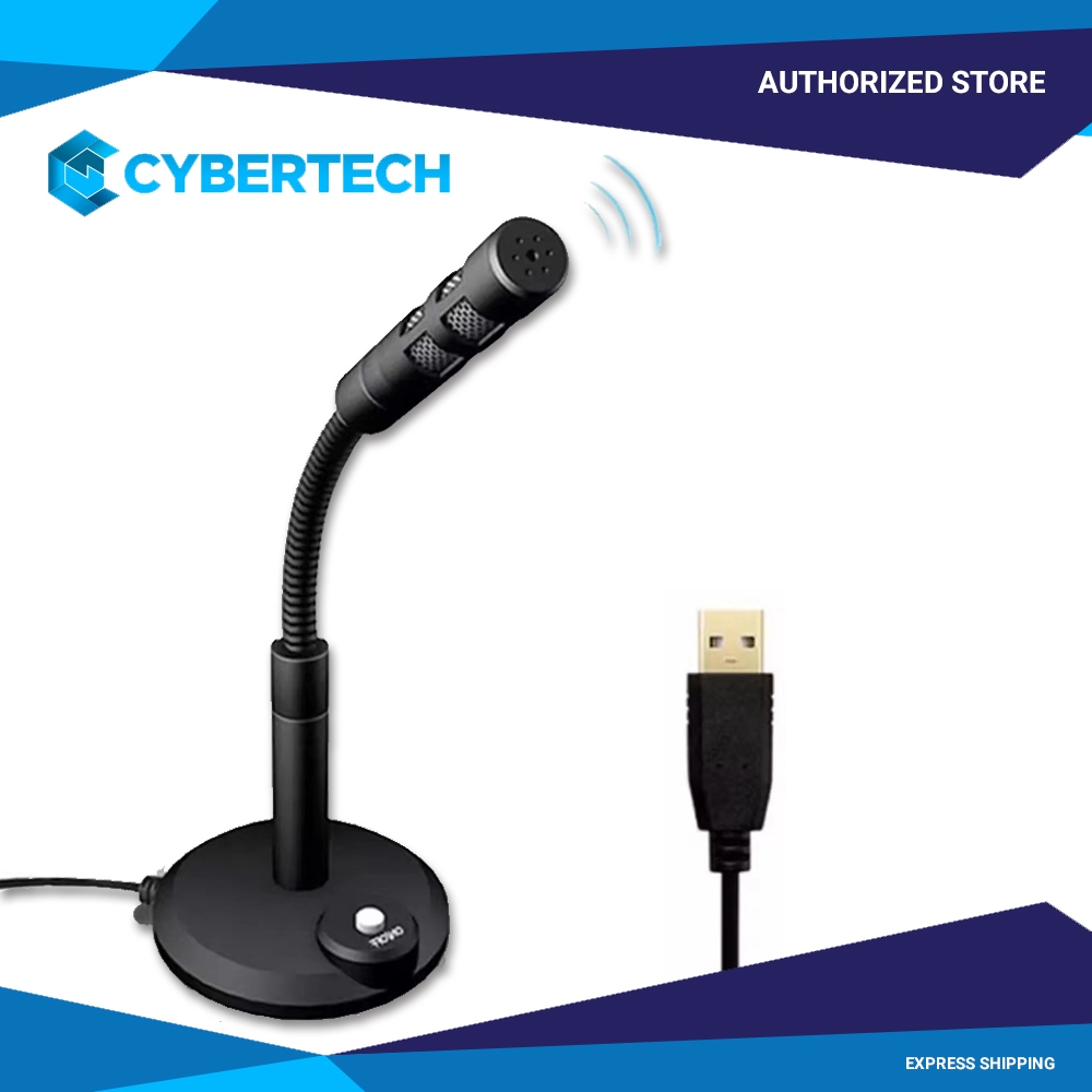 USB Mic PC Plug and Play USB Home Studio Omnidirectional Microphone ...