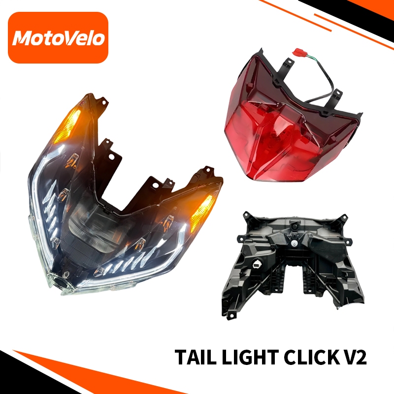 HONDA CLICK V2 CLICK V3 125i/150i HEADLIGHT ASSEMBLY(Plug and Play ...