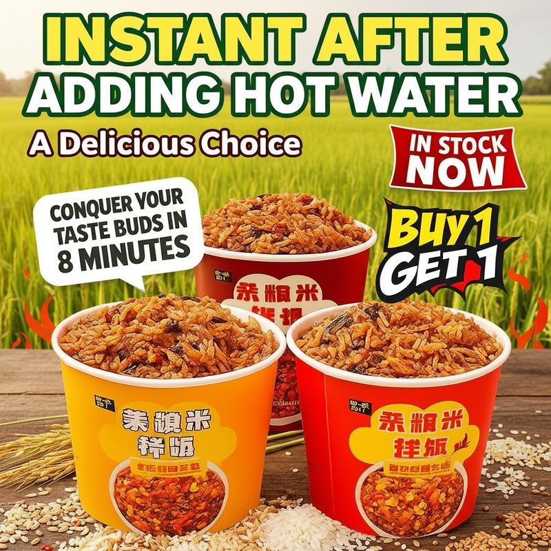 READY STOCK | 3 BOX Instant Multigrain Rice Bowl – Healthy Quick Meal ...