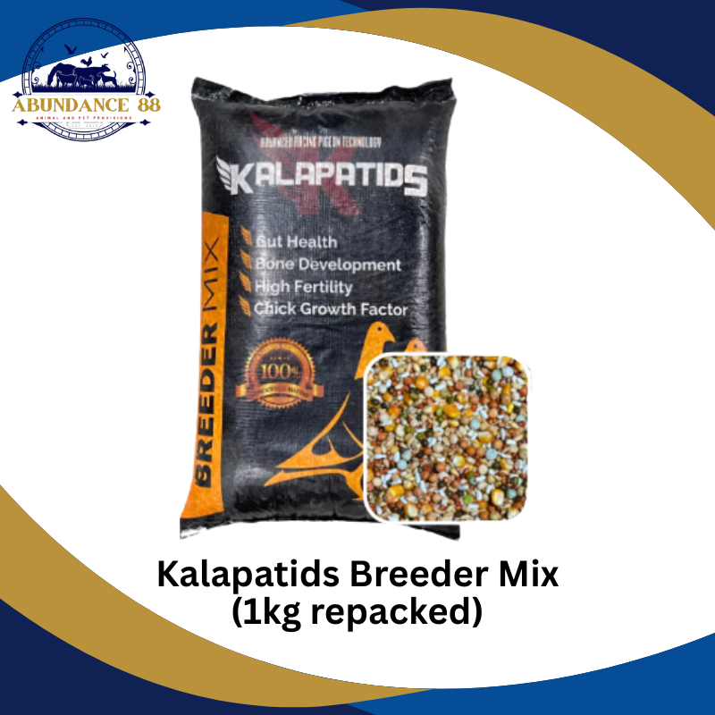 KALAPATIDS BREEDER MIX 1KG - 1 POUCH (REPACKED) | Shopee Philippines