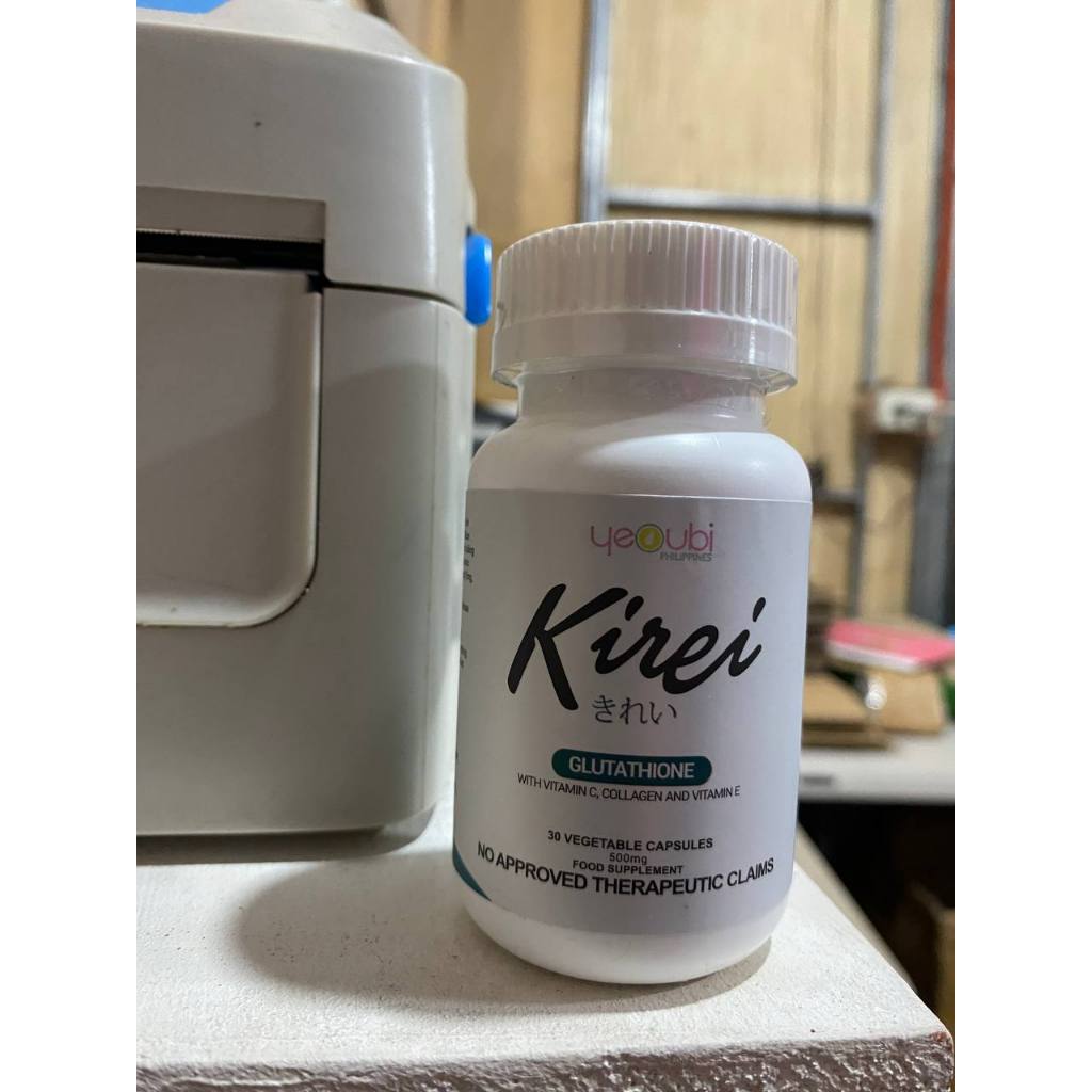 KIREI GLUTATHIONE 30 CAPSULE | Shopee Philippines