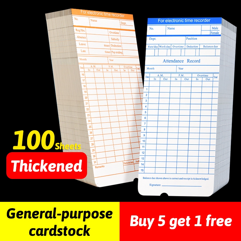 Shop timecard for Sale on Shopee Philippines