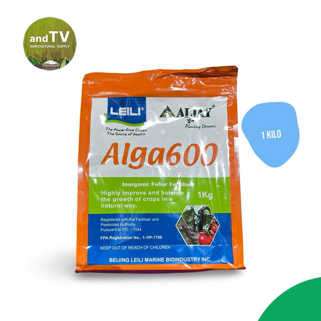 ALGA 600 Inorganic Foliar Fertilizer 1kg by Aljay Leili ~ Potassium ...