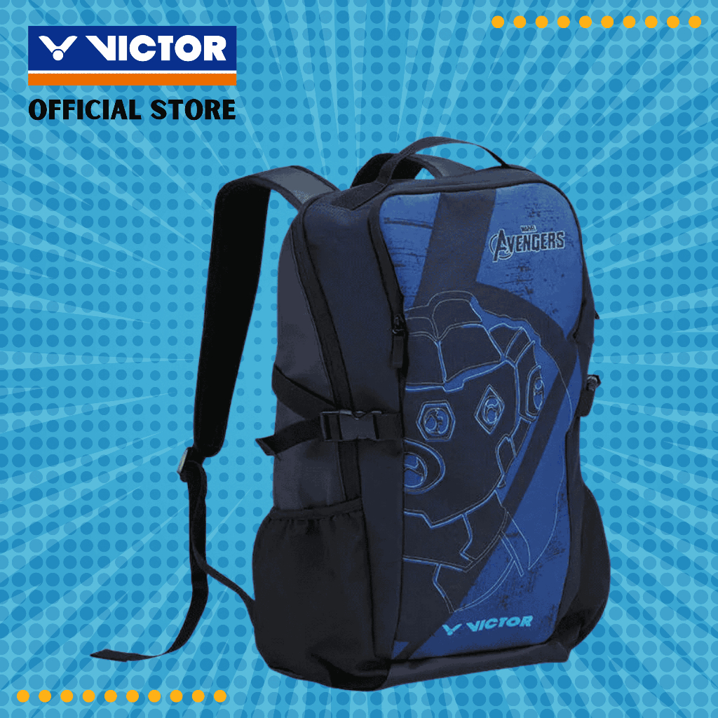 VICTOR x Marvel BR-AVENGERS Moonless Night/Blue Wing Teal Backpack ...