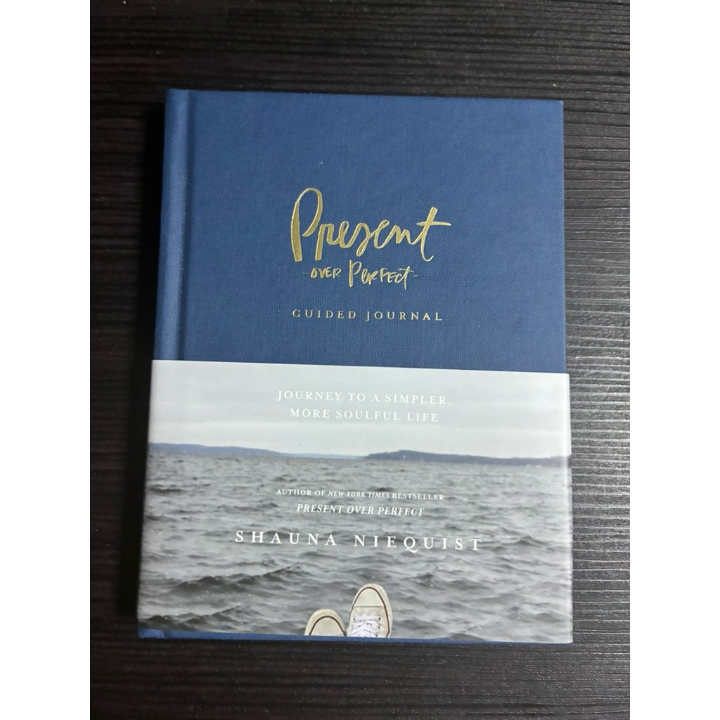 PRESENT OVER PERFECT GUIDED JOURNAL by SHAUNA NIEQUIST (HARDCOVER