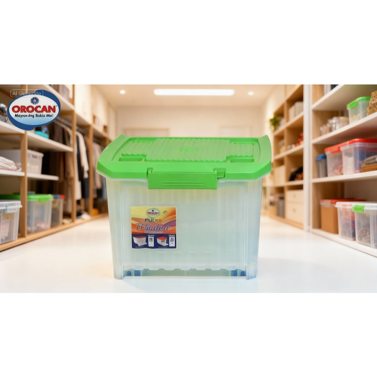 FBW-1200 Orocan Flexibox Window 32L Storage Box | Plastic Storage Box ...
