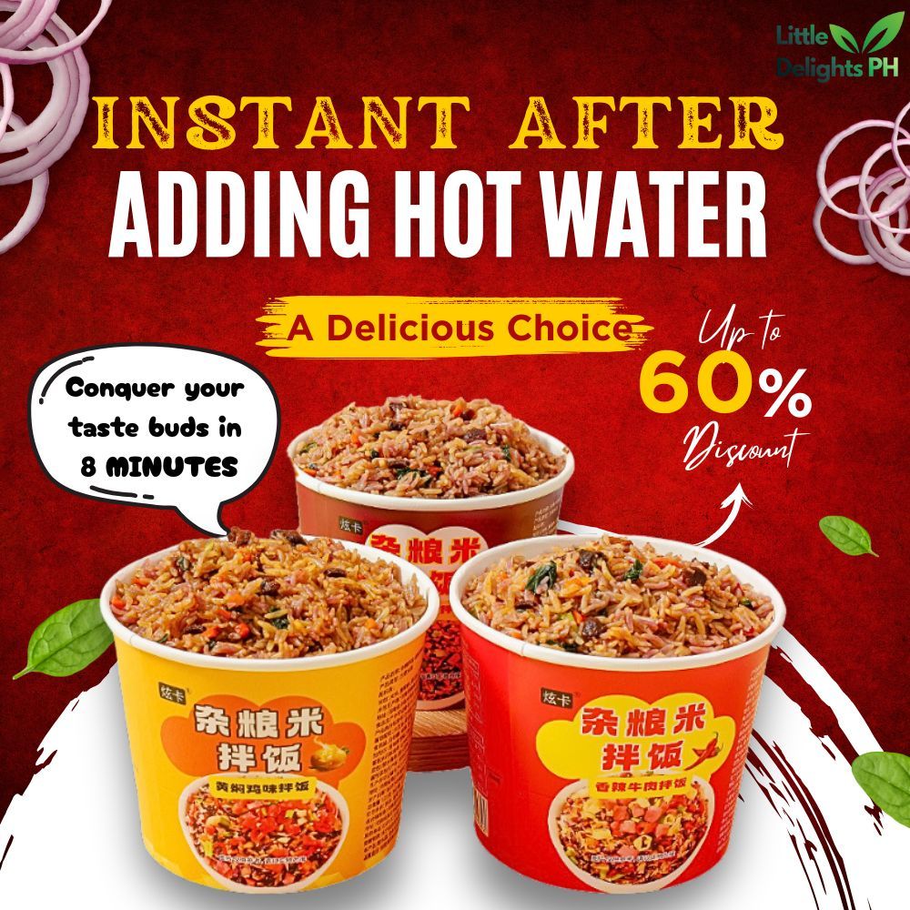 [BUY 1 TAKE 2] Quick Instant Multigrain Rice Bowl Ready-to-Eat Easy ...
