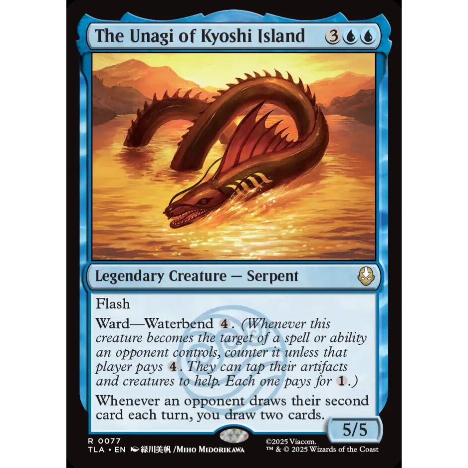 MTG - The Unagi of Kyoshi Island - NM R TLA | Shopee Philippines