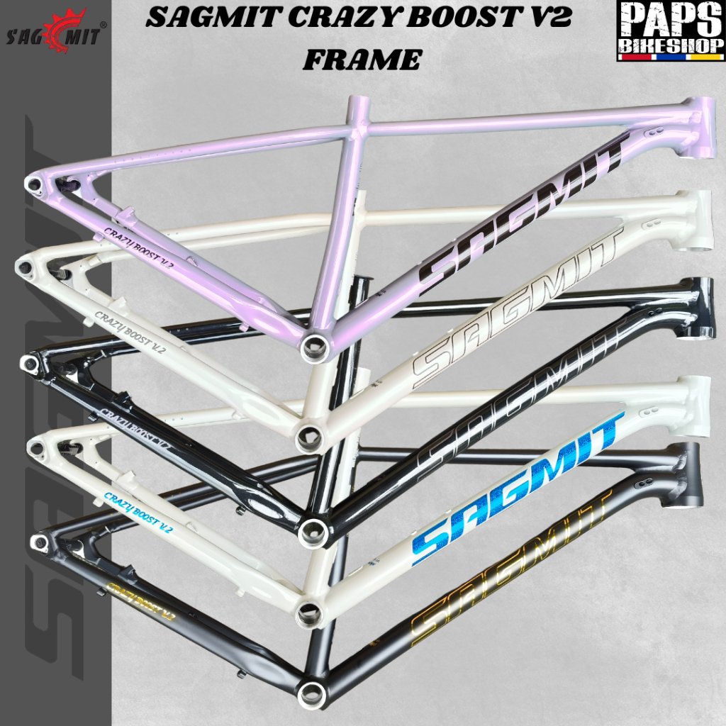 SAGMIT CRAZY BOOST V2 FRAME FOR MOUNTAIN BIKE | Shopee Philippines