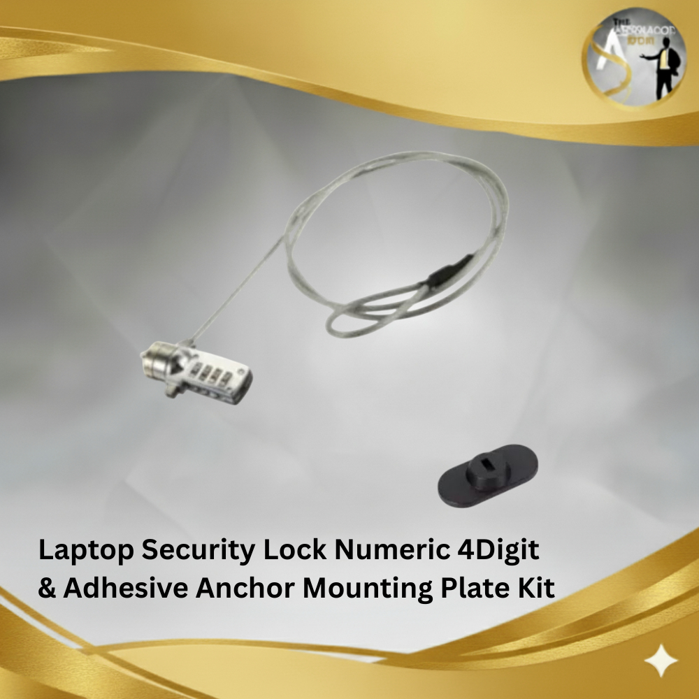 Laptop Anti-Theft Security Numeric 4Digits Combination Lock with ...