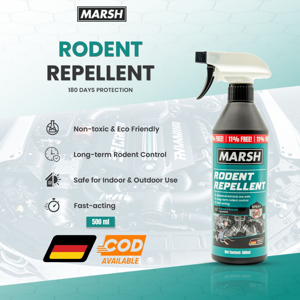Marsh Original Repeller Effective Spray and Pest Control for Rats 500ml ...