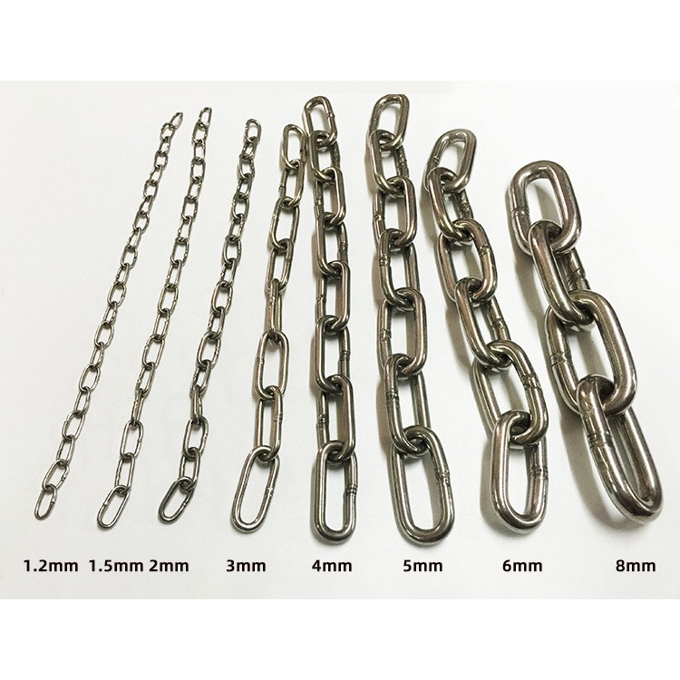 5M/10M for selling heavy-duty galvanized iron chains, frog-shaped pet ...