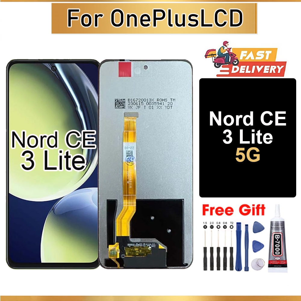 Original For OnePlus Nord CE 3 Lite 5G CPH2467 CPH2465 LCD Display ...