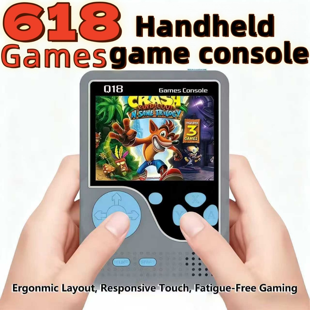 Gameboy Handheld Video Game 618 Classic Games 3.5