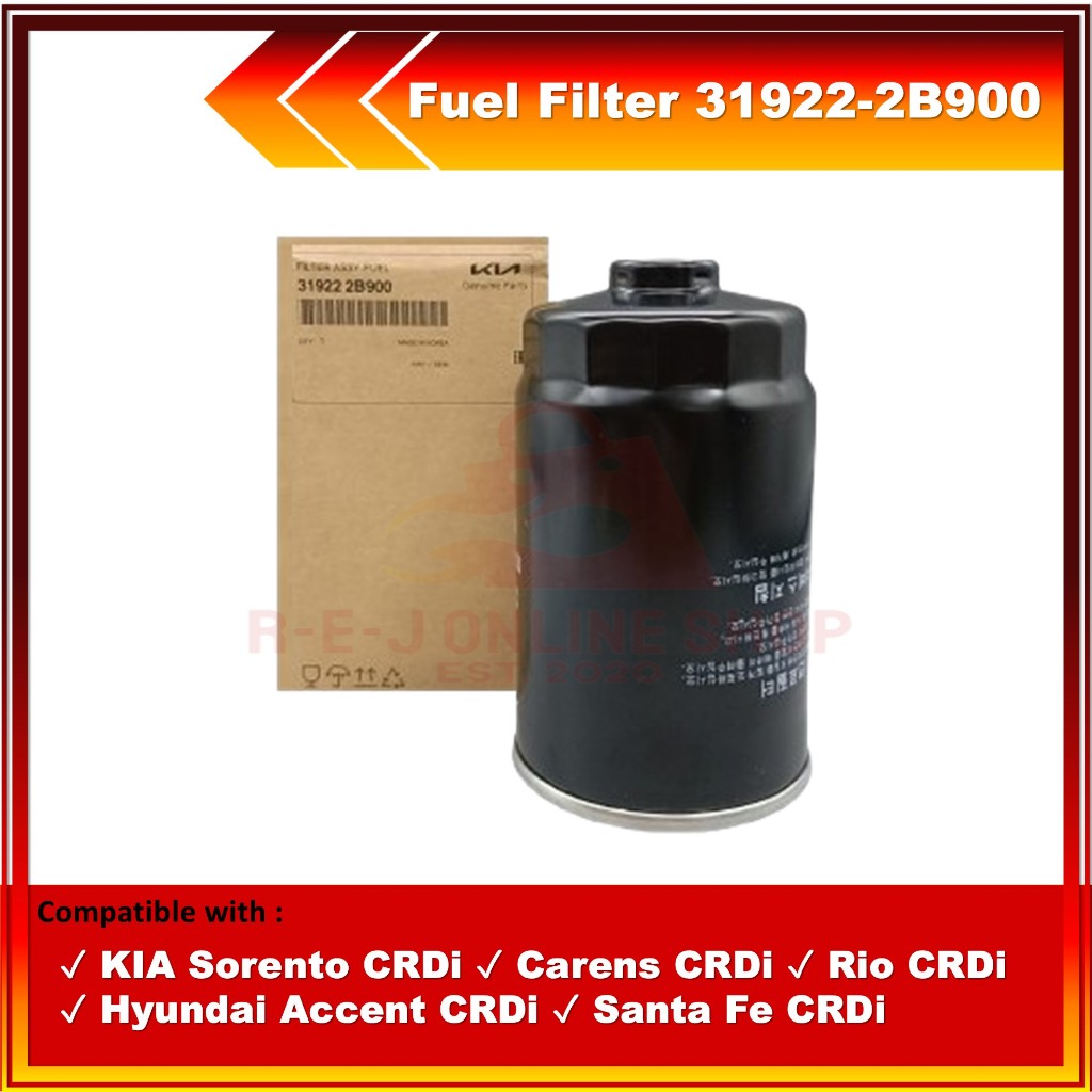 Fuel Filter (31922-2B900) for Hyundai Accent/Santa Fe; KIA Rio/Carens ...