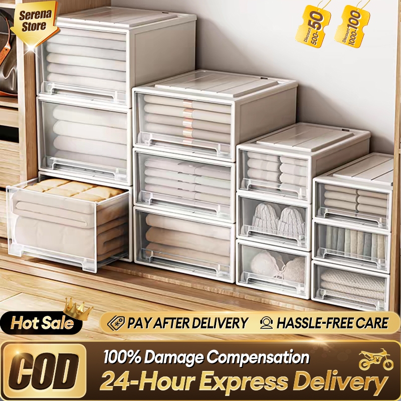 SN Drawer Storage Box Home Clothing Organizer Box Durabox Large ...